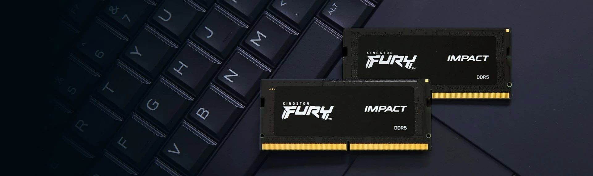 RAM Memorie Kingston Fury Impact, SODIMM, DDR5, 16 GB, 5600 MHz, CL40