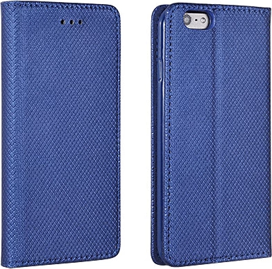 Mbështjellës HAVANA Magnetic Flip për Samsung Galaxy A3 2017 A320, me magnet, me hapësirë për kartelë, blu