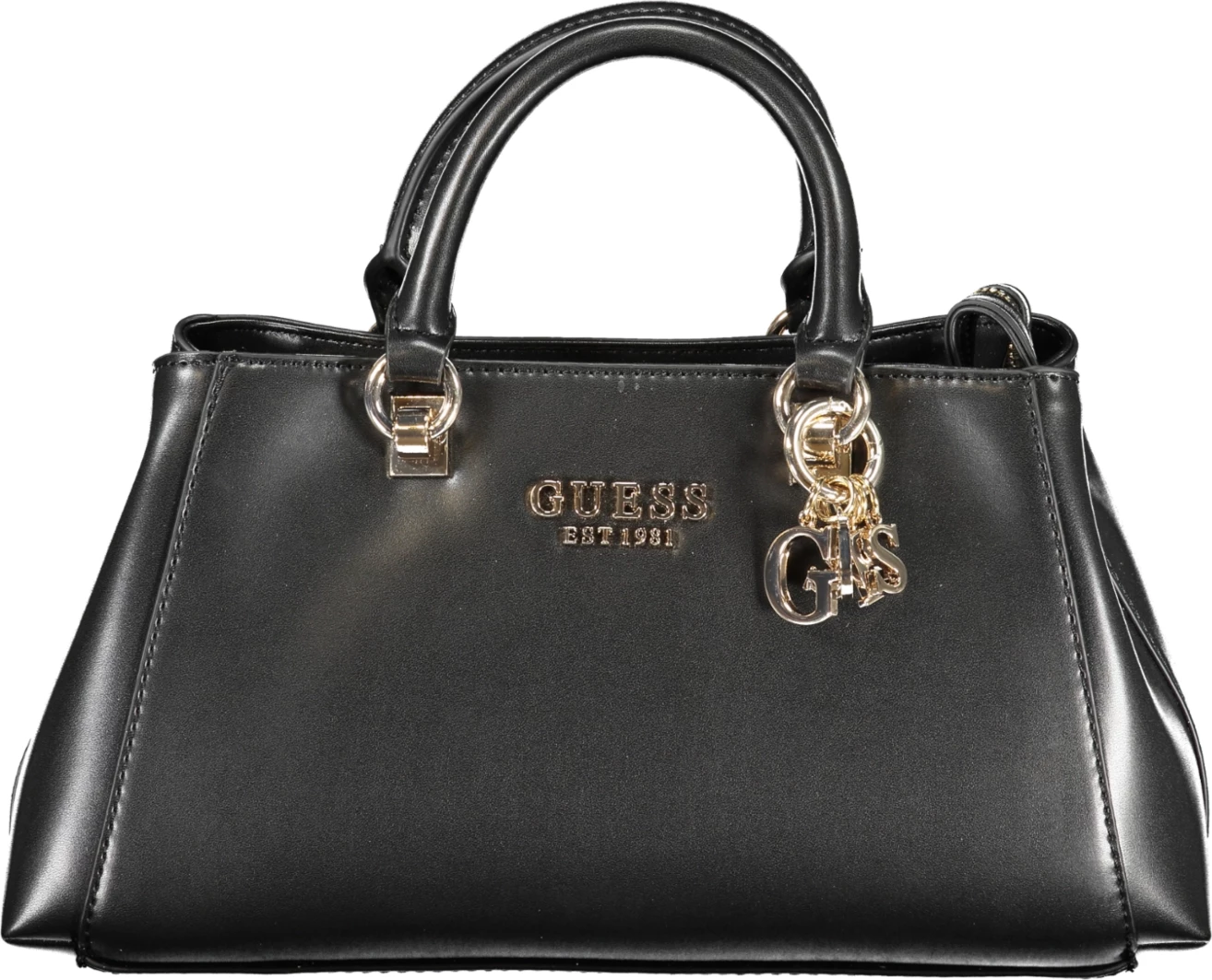Çantë GUESS JEANS Evelune për femra, e zezë
