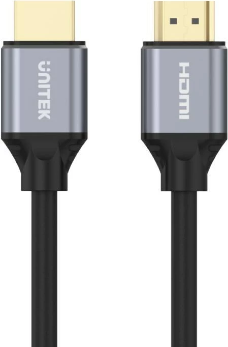 Kabllo HDMI Unitek, 2m, e zezë / hiri