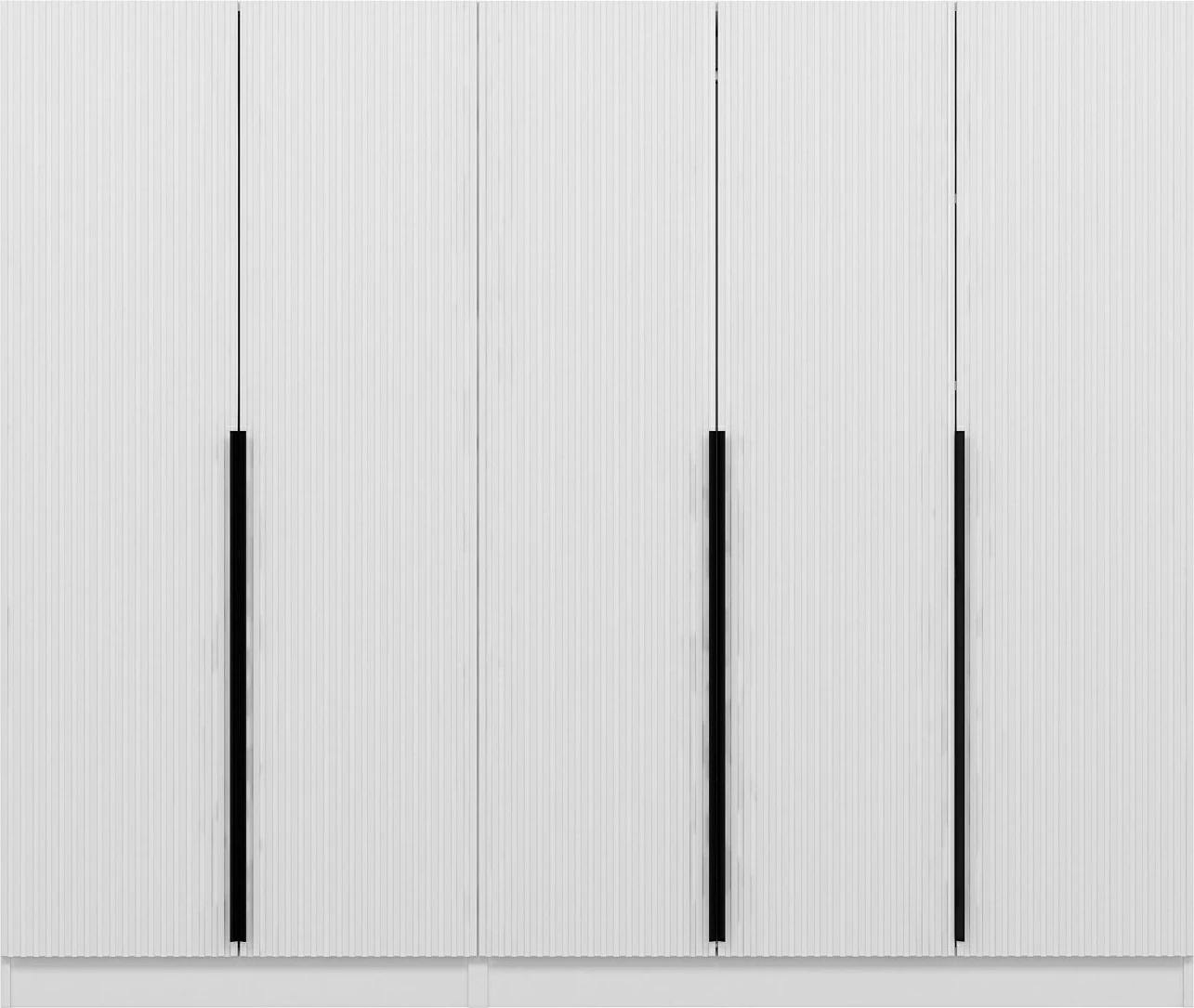 Dollap Skye Decor, Kale Plus, i bardhë, 225x210x52cm