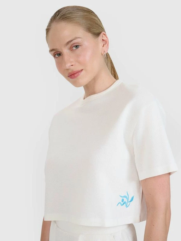 Maicë crop top për femra 4F