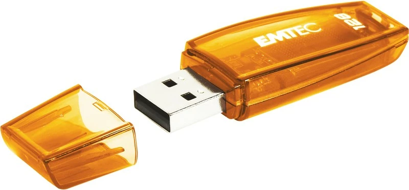 USB stick EMTEC C410 128GB portokalli