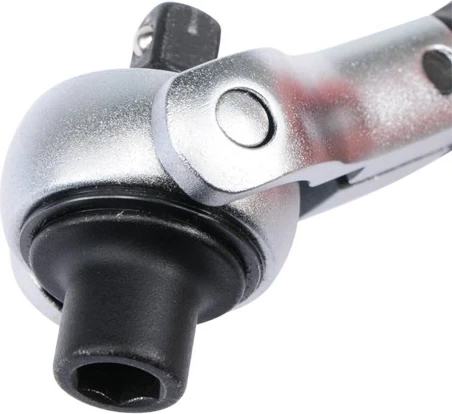 Çelës ratchet YATO YT-03311, 1/4", 72 dhëmbë, i kuq/ zi