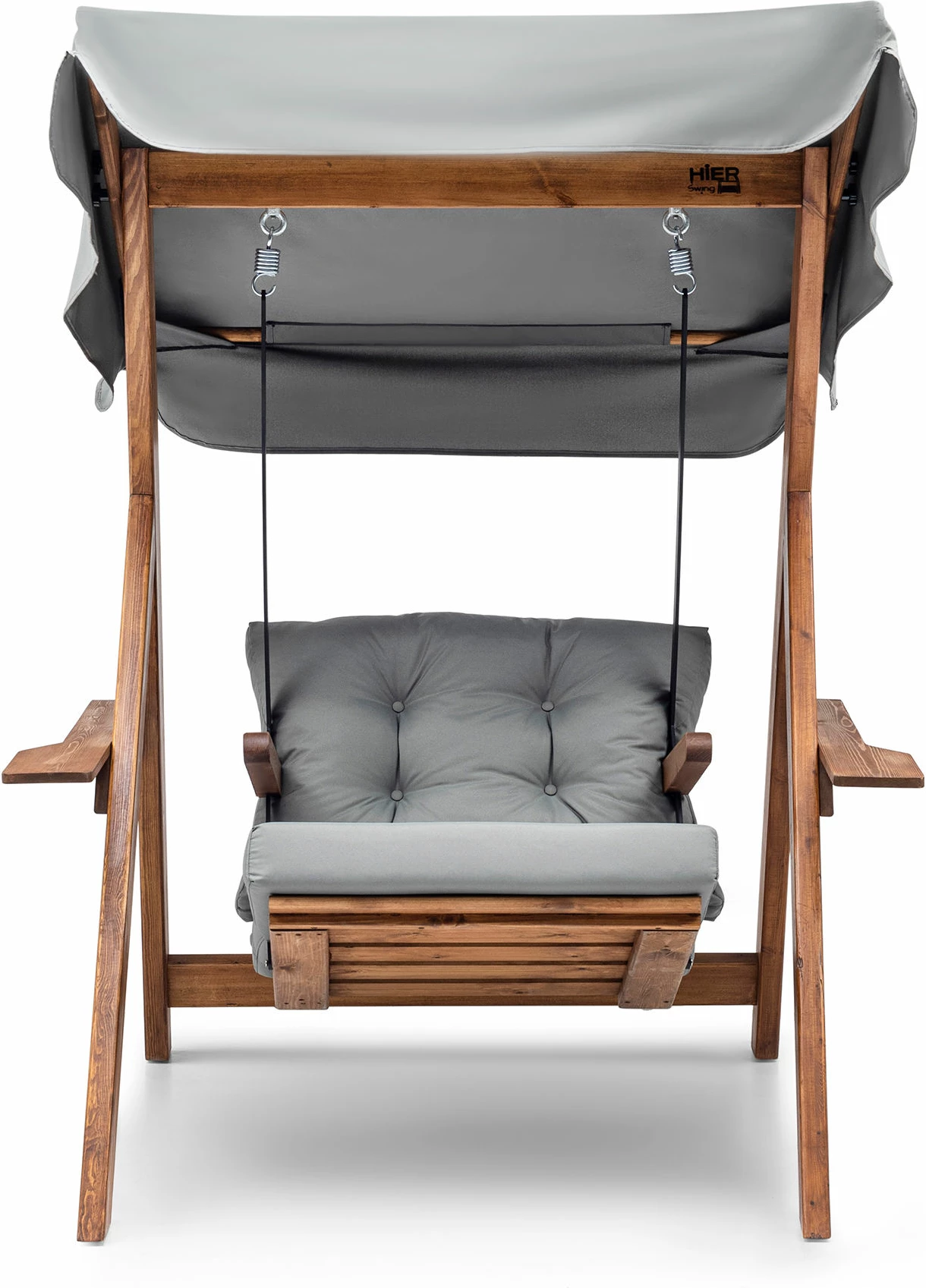 Karrige lëkundëse për kopsht, ngjyrë gri, Galata Swing S1