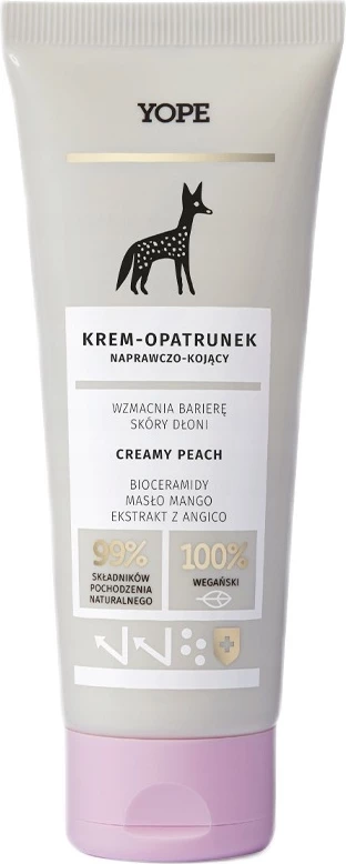 Krem për duar Yope Restorative Soothing Hand Cream-Balm Creamy Peach 50ml