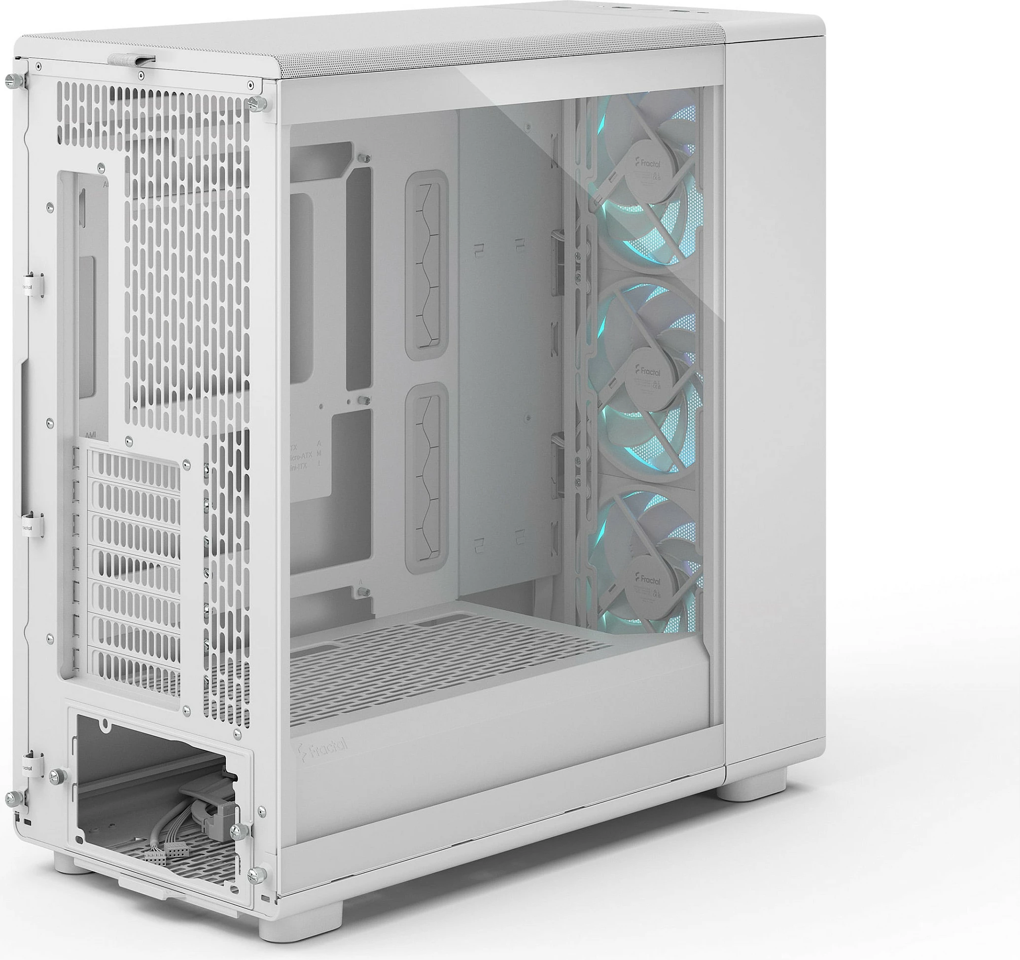 Kasë Fractal Design Epoch XL, Tower, ATX/micro ATX/ITX/E-ATX, RGB, e bardhë