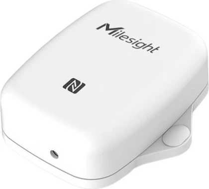Sensor temperature dhe lagështie Milesight EM300TH915M, freestanding, NFC, i bardhë
