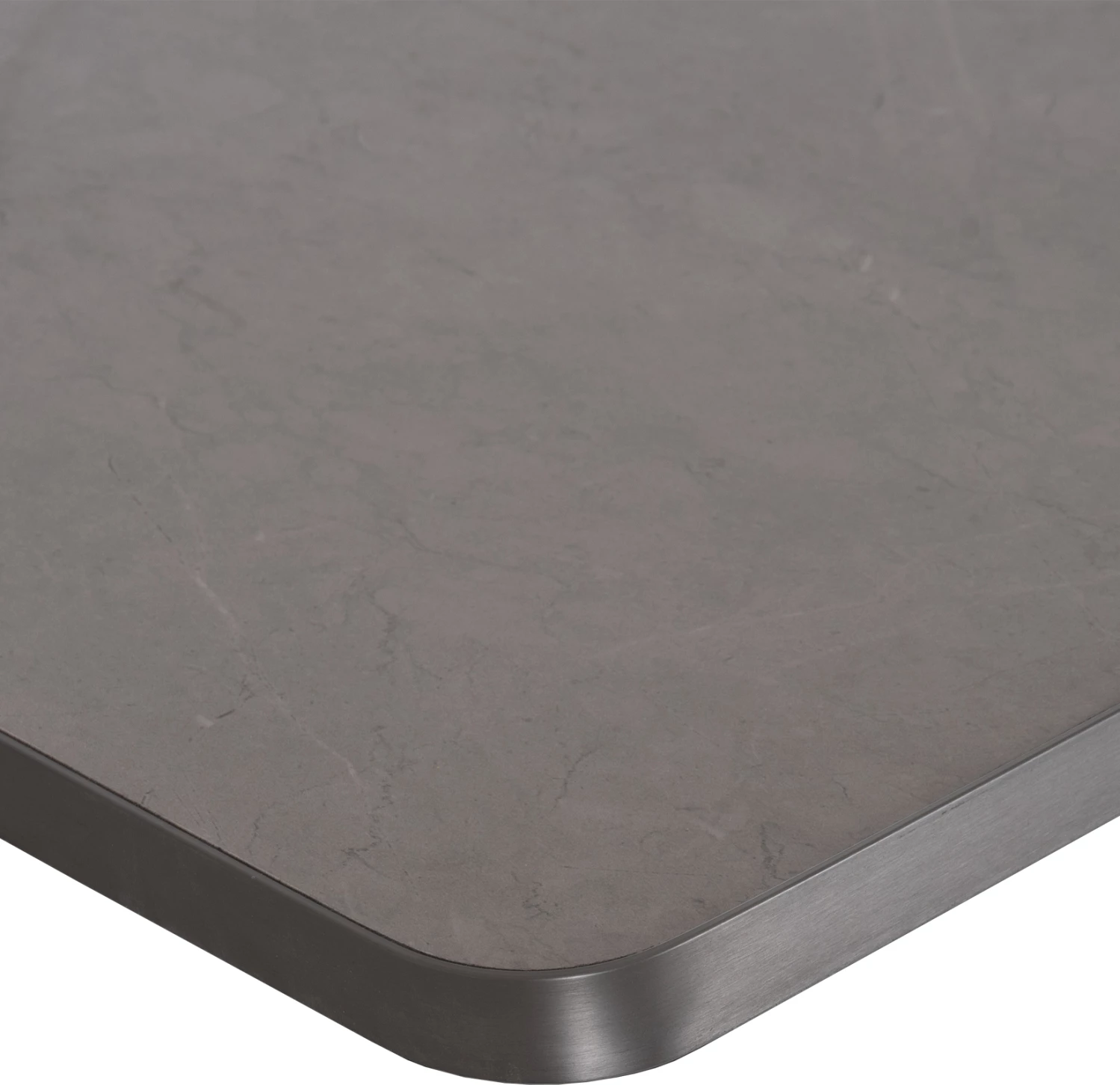 Sipërfaqe tavoline drejtkëndëshe prej guri të sinterizuar, mermer gri, FH6656.05, 120x80 cm