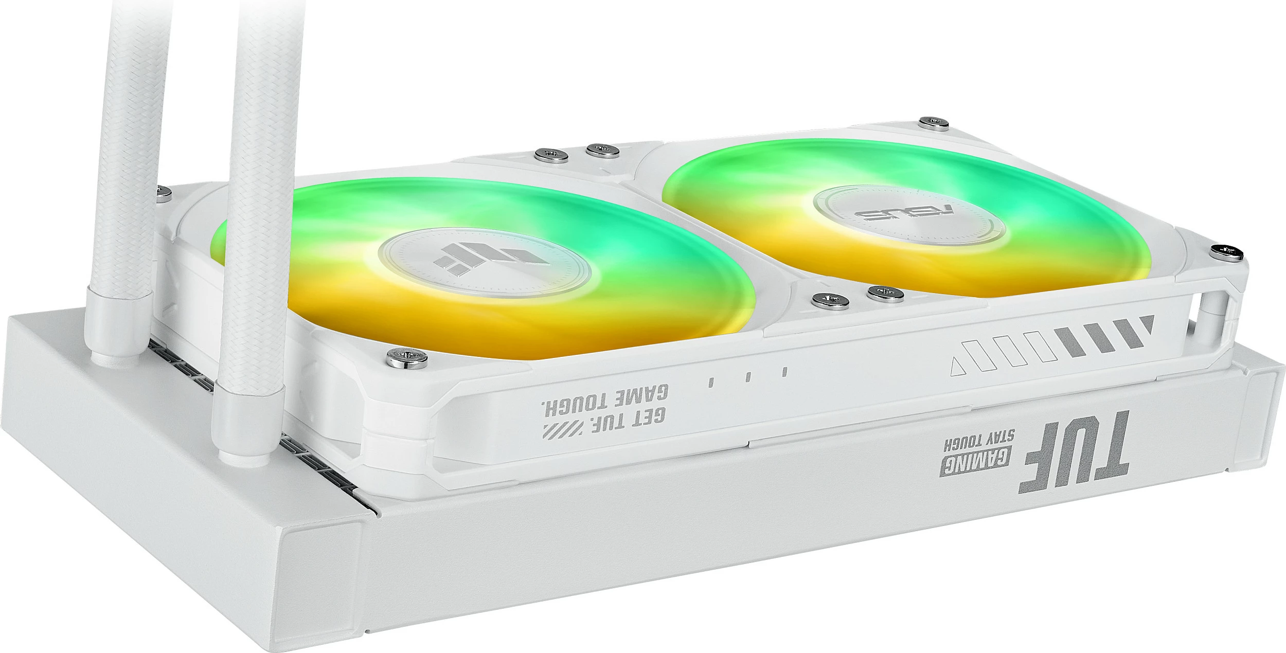 Ftohës uji AIO ASUS TUF Gaming LC III 240 ARGB, 240mm, LGA1851/1700/1200, AM4/AM5, i bardhë