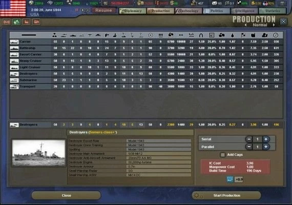 Hearts of Iron III - Collection EN/DE/FR/ES Global