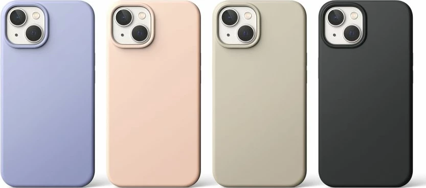 Mbështjellës silikoni Ringke për Apple iPhone 14 Plus 6.7\" Pink Sand