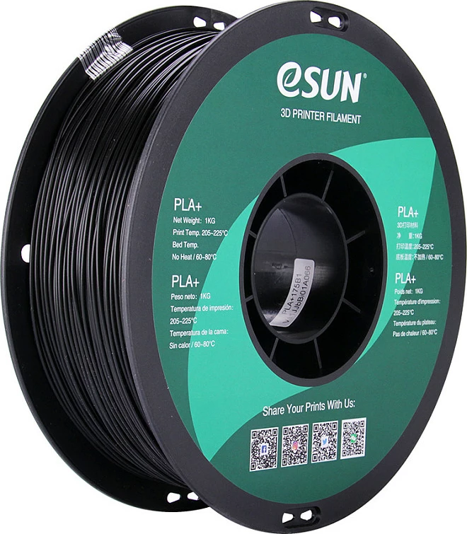 Filament 3D eSun PLA+ 1.75mm 1kg, i zi