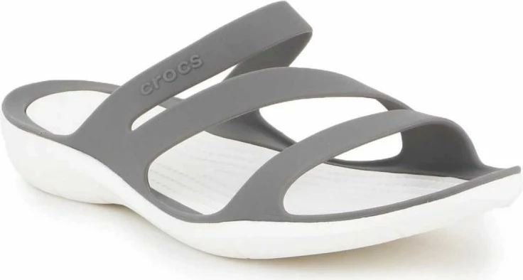 Sandale Crocs femra, të hirit