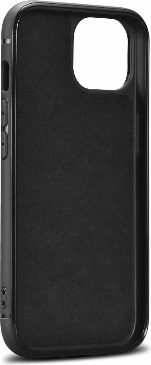 Mbështjellës iCarer për iPhone 14, lëkurë natyrale, Kafe