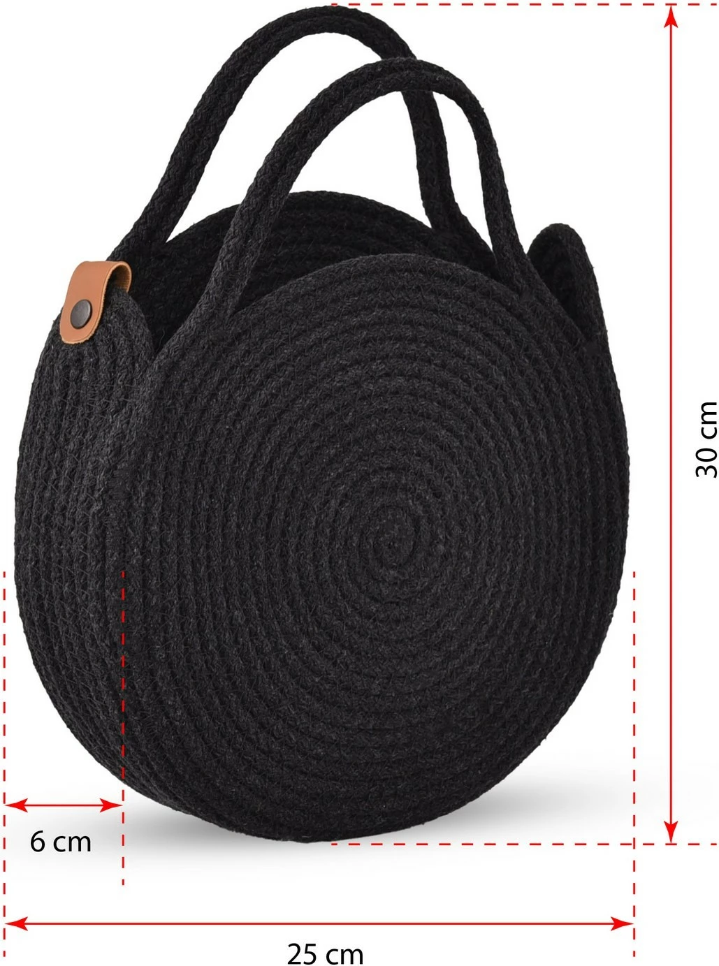 Çantë dore Zoozie Bags, boho, e zezë