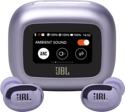 Kufje JBL Live Buds 3, wireless in-ear, ANC adaptiv, deri 40 orë, vjollcë