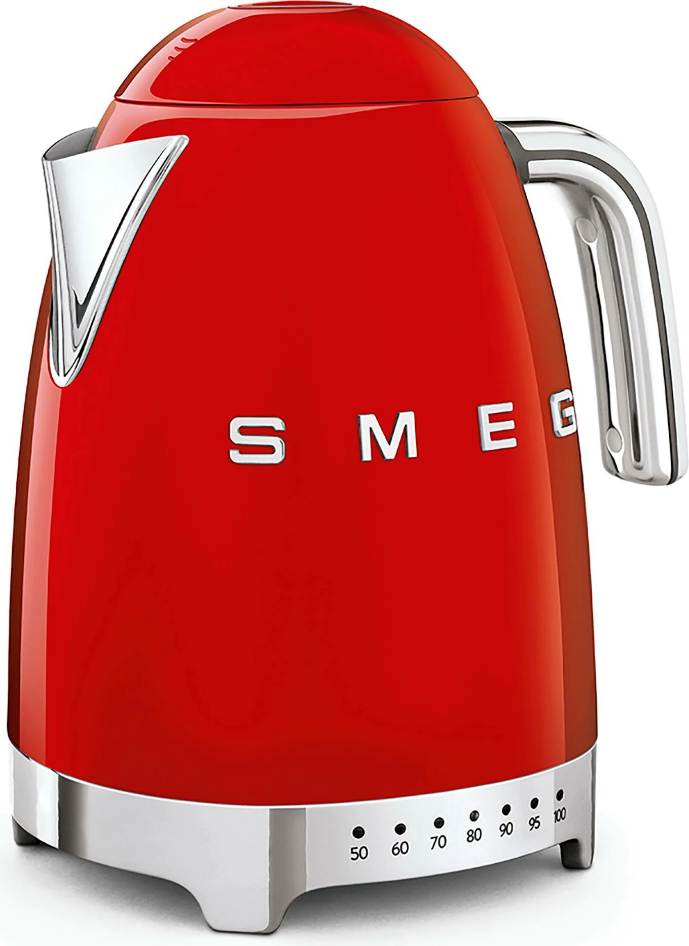 Çajnik elektrik Smeg KLF04RDEU 1.7 L, 2400-3000 W, i kuq
