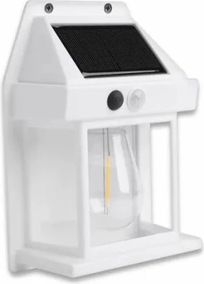 Ndriçues muror solar LED Asalite ASAL0289 3W 100 lm 3000K IP44 120×170 mm, i bardhë