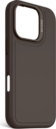 Mbështjellës Decoded AntiMicrobial Silicone Stacks me MagSafe për iPhone 16 Pro, Kafe e errët