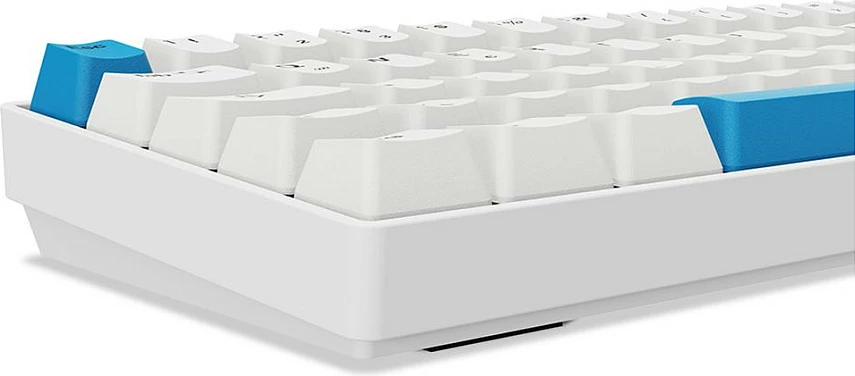 Tastierë gaming Sharkoon Skiller SGK50S4 Gen2, PBT, DE, RGB, e bardhë/blu