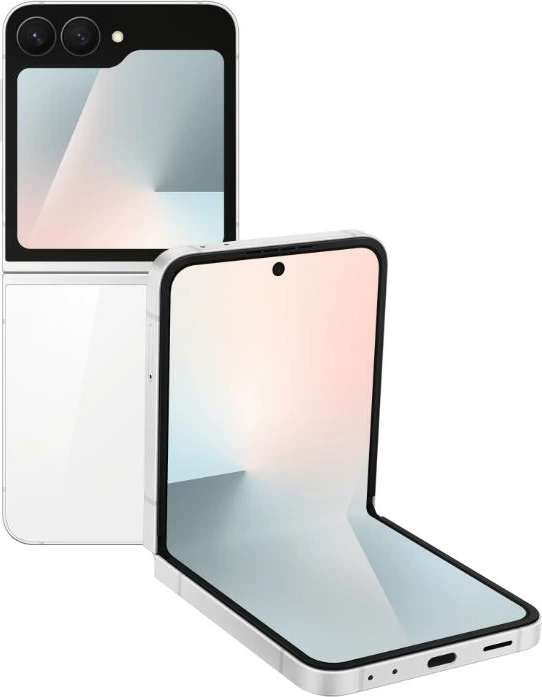 Celular Samsung Z Flip 7 FE 8GB 256GB i bardhë