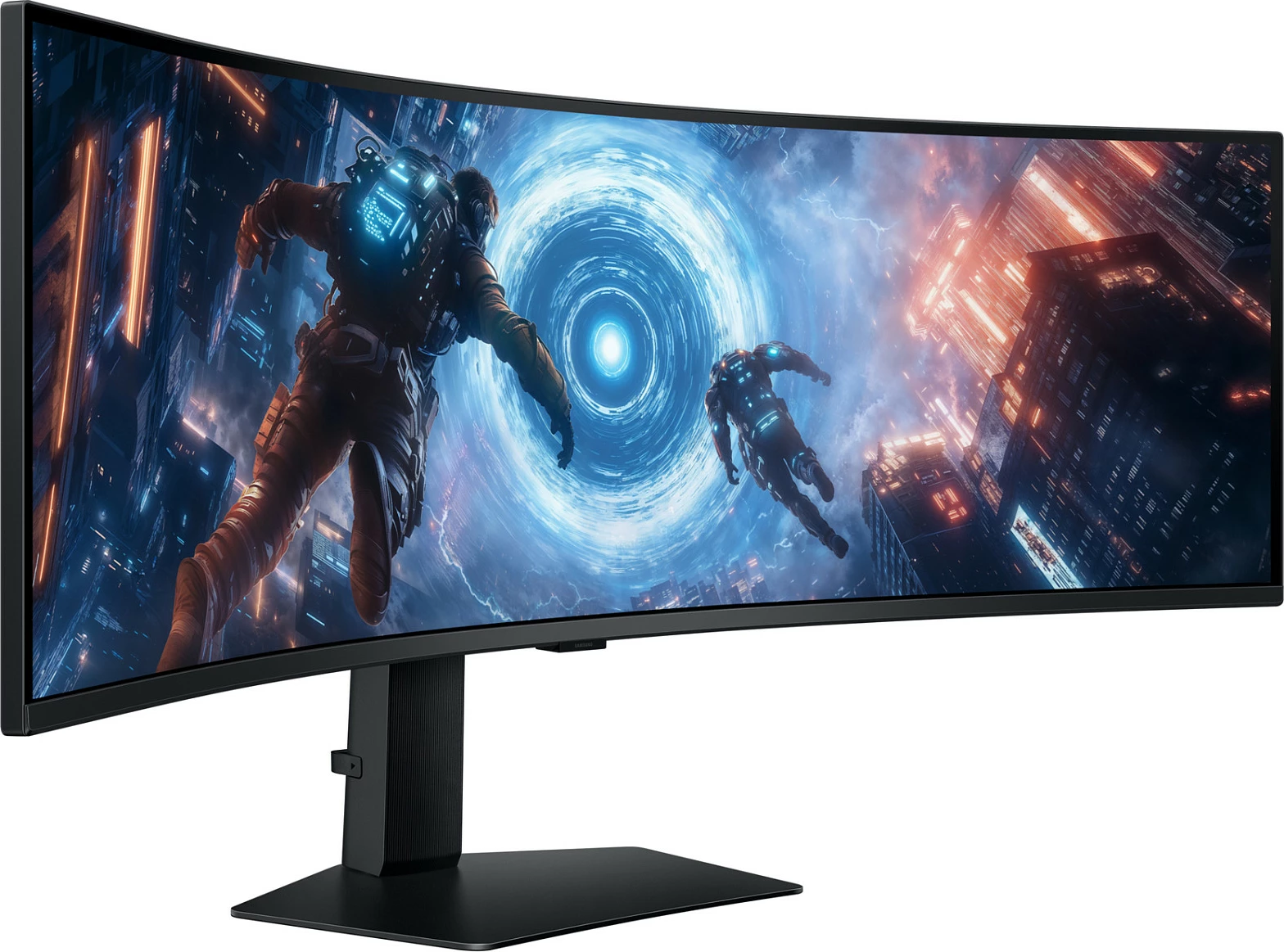 Monitor Samsung Odyssey G9 S49FG912EU, 49", Dual QHD 5120x1440, 1 ms, FreeSync Premium Pro, i zi