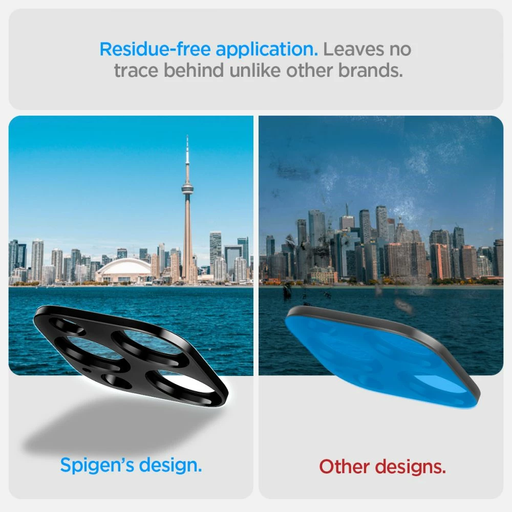 Mbrojtës lentesh kamere Spigen Optik.TR (xham i temperuar 9H) për iPhone 14 Pro/14 Pro Max/15 Pro/15 Pro Max/16 Pro/16 Pro Max, zi, 2 copë