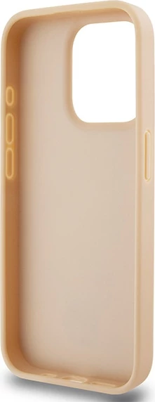 Mbështjellës DKNY Checkered Mono Pattern & Printed Stripes për iPhone 15 Pro, rozë