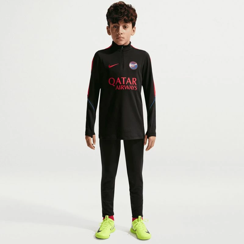 Duks për fëmijë Nike PSG Strike Drill Top Junior II2446-010, i zi