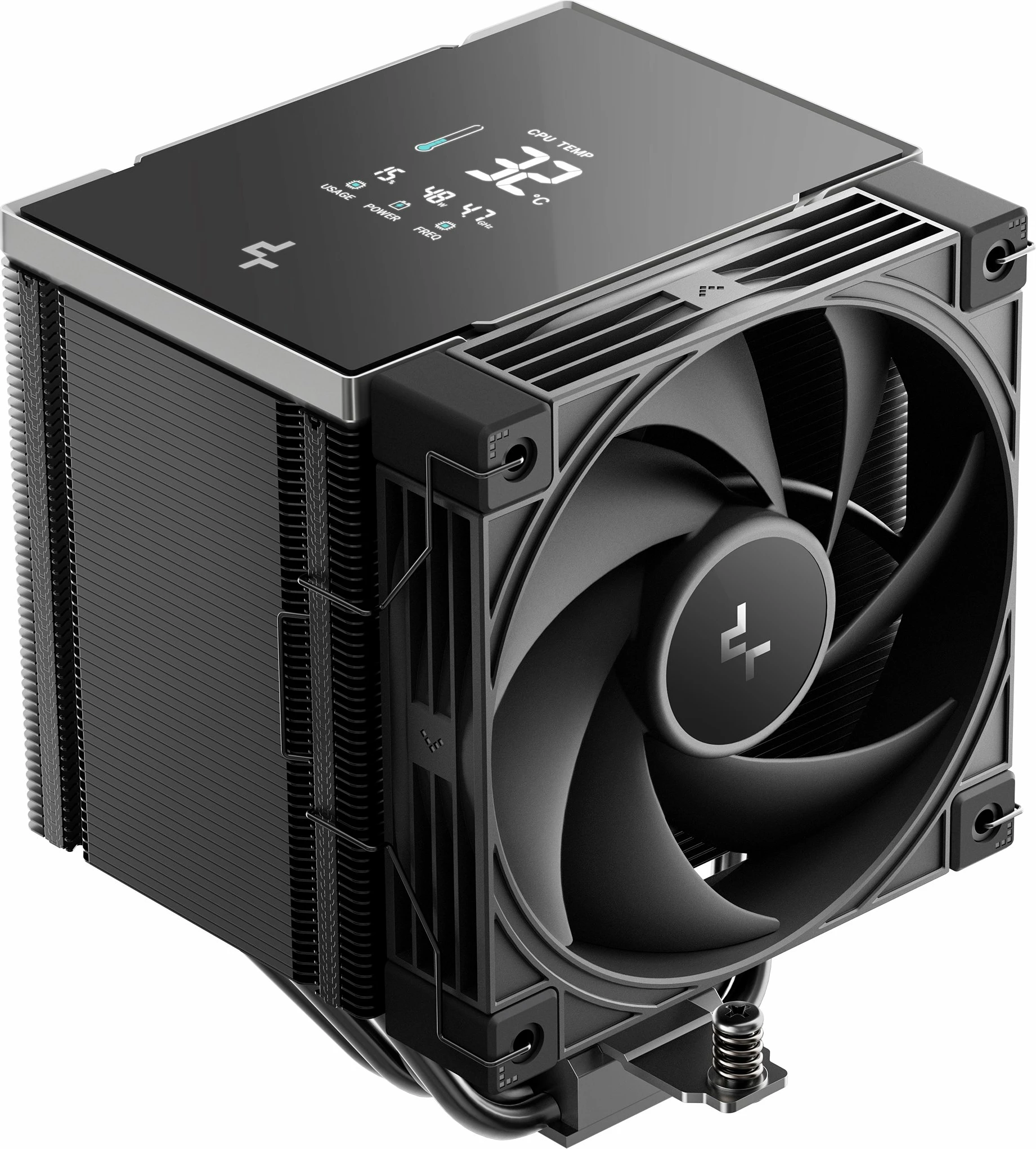 Ftohës CPU Deepcool AK500 G2 Digital NYX 120mm 260W, i zi