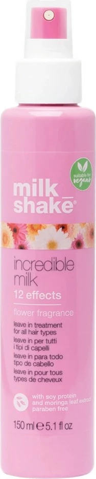 Spray për flokë për femra Milk Shake Incredible Milk 12 Effects Flower Fragrance 150ml