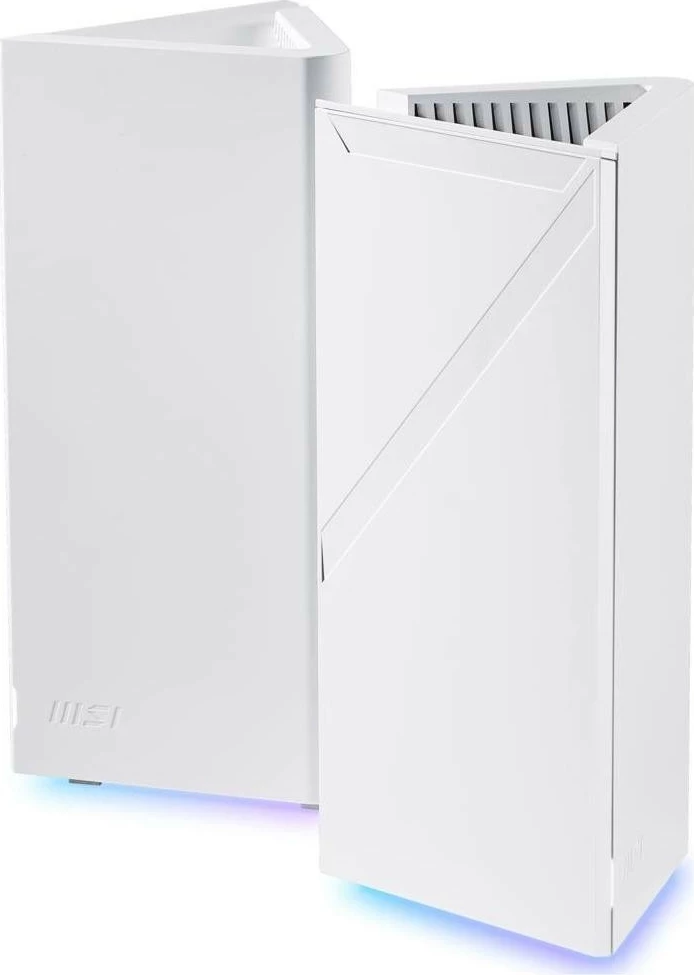 Router mesh MSI Roamii BE Pro, 2 copë, WiFi 7, i bardhë