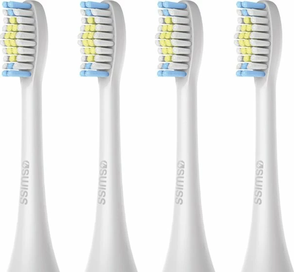 Kokë zëvendësuese për furçë dhëmbësh sonike 4Swiss Deep Clean ST212, 4 copë, e bardhë