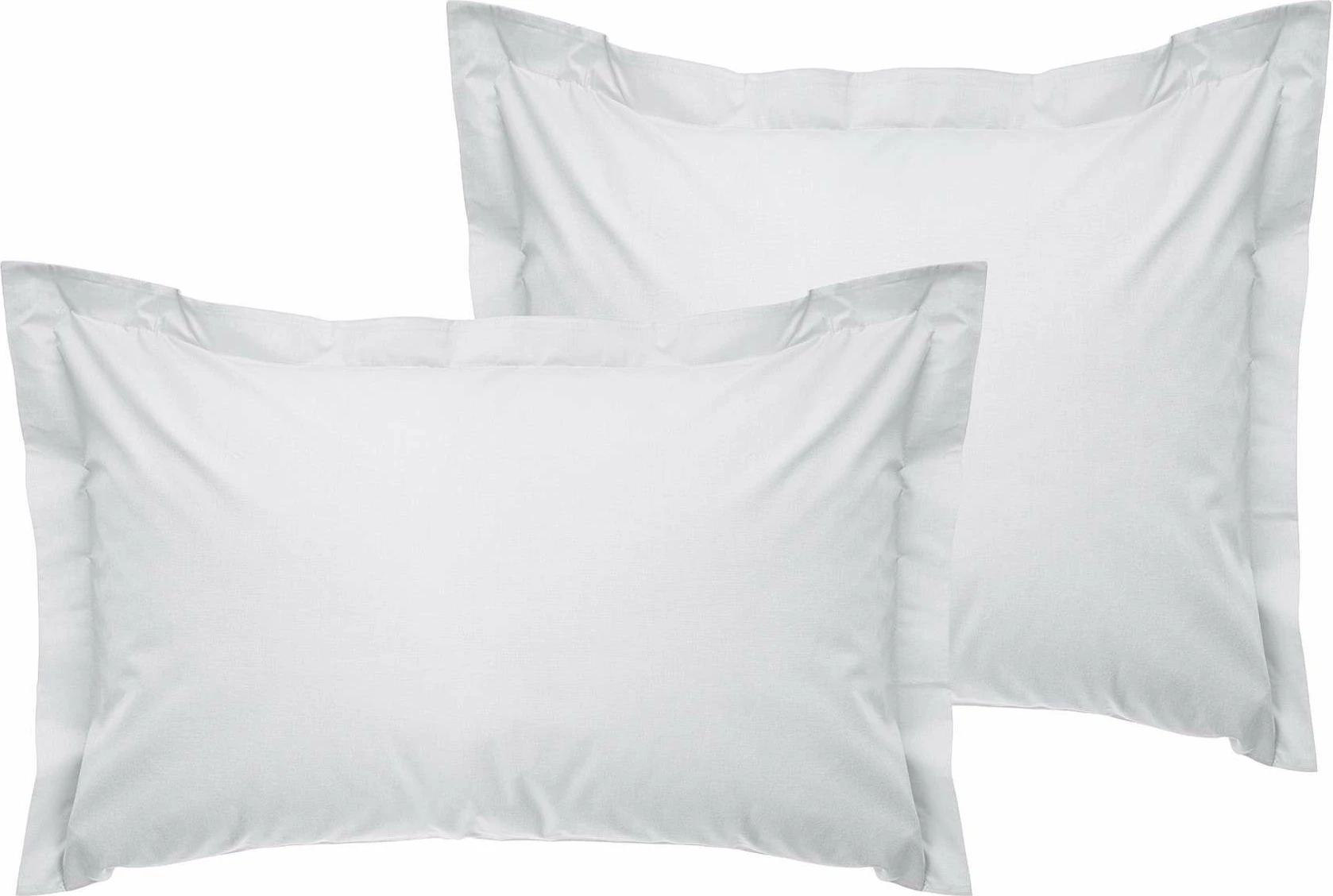 Set jastëkësh Oxford satin, 2 copë, ngjyrë e bardhë