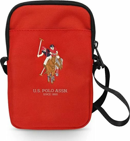 Çantë krahu U.S. Polo Assn USPBPUGFLRE 8\" najlon, e kuqe