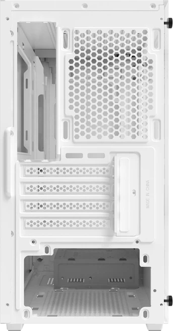 Kasë, Darkflash, M305 Mesh, Mini Tower M-ATX/ITX, pa ventilatorë, 2x SSD + 2x HDD, deri 7 ventilatorë, USB 3.0, e bardhë