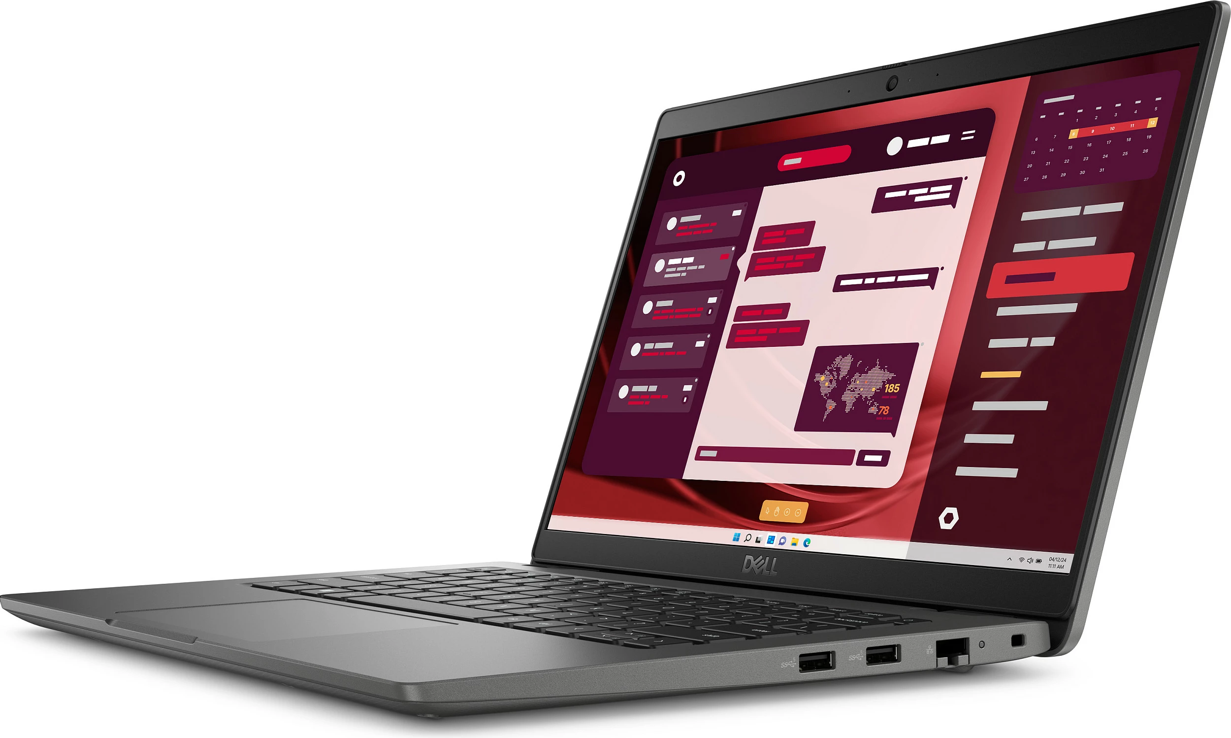 Laptop Dell Latitude 3450, i5-1345U, 16GB RAM, 512GB SSD, 14" FHD, Windows 11 Pro, e zezë