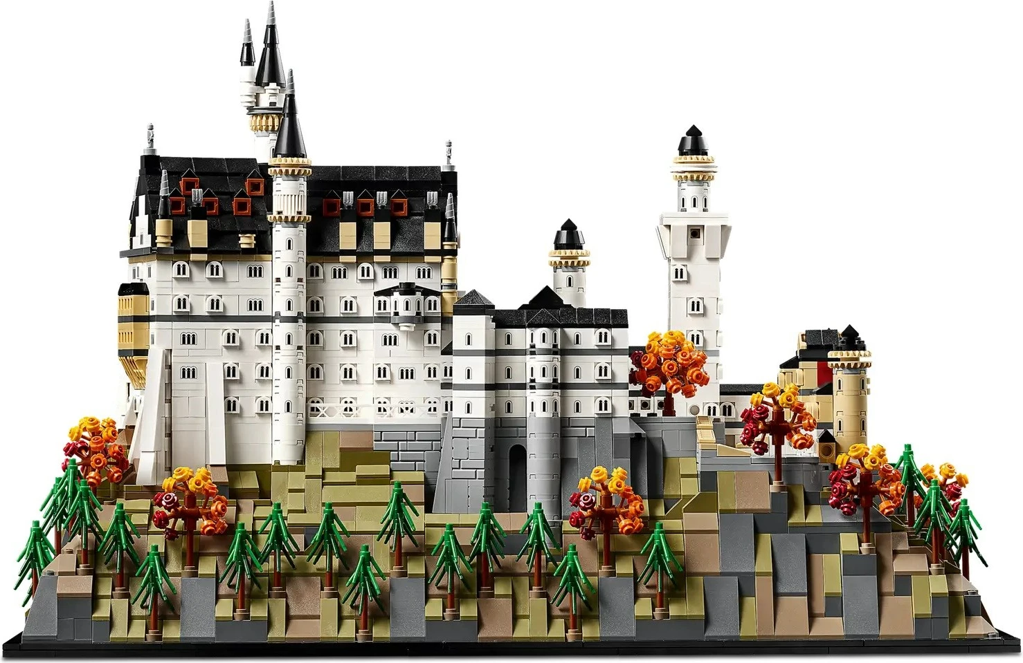 Set LEGO Architecture Neuschwanstein Castle 21063, për të rritur