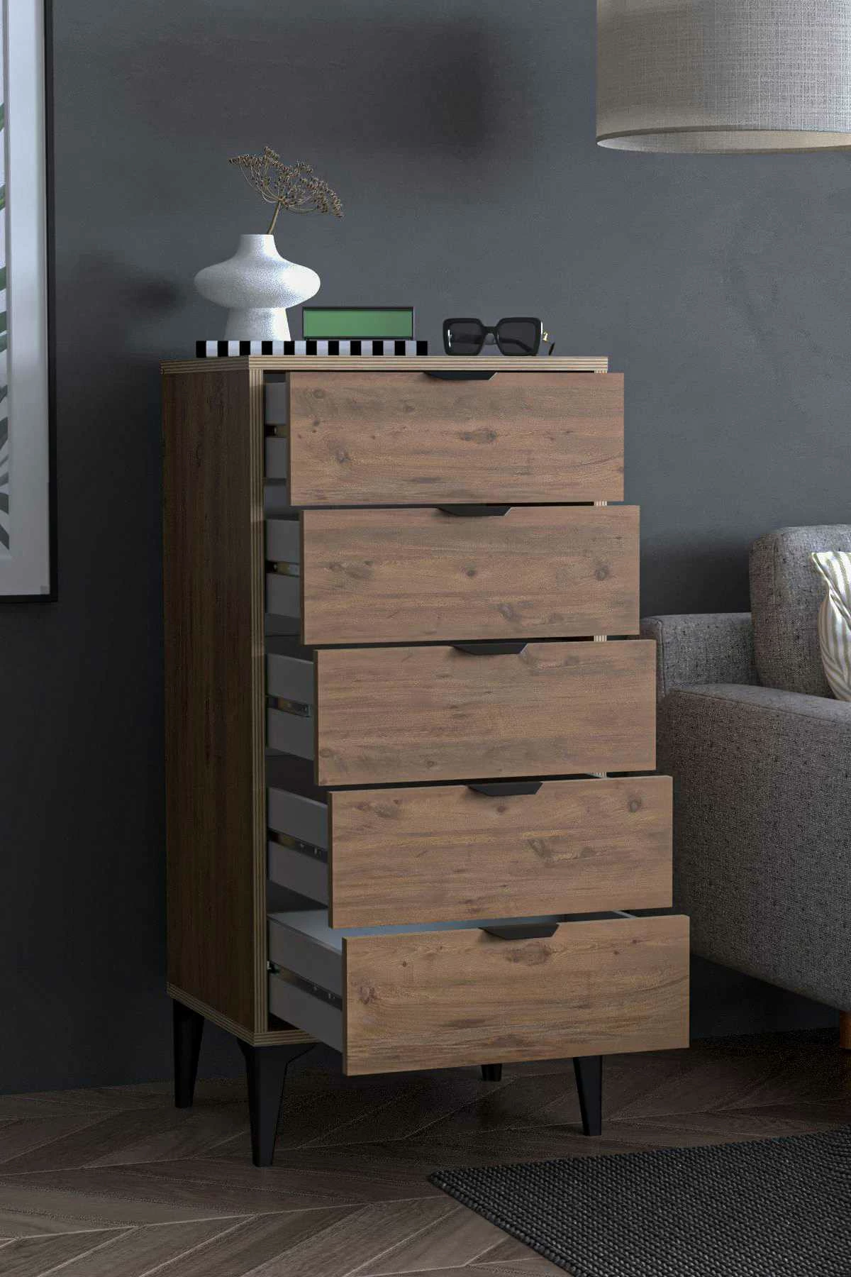 Komodë Skye Decor, Arden - Atlas Pine