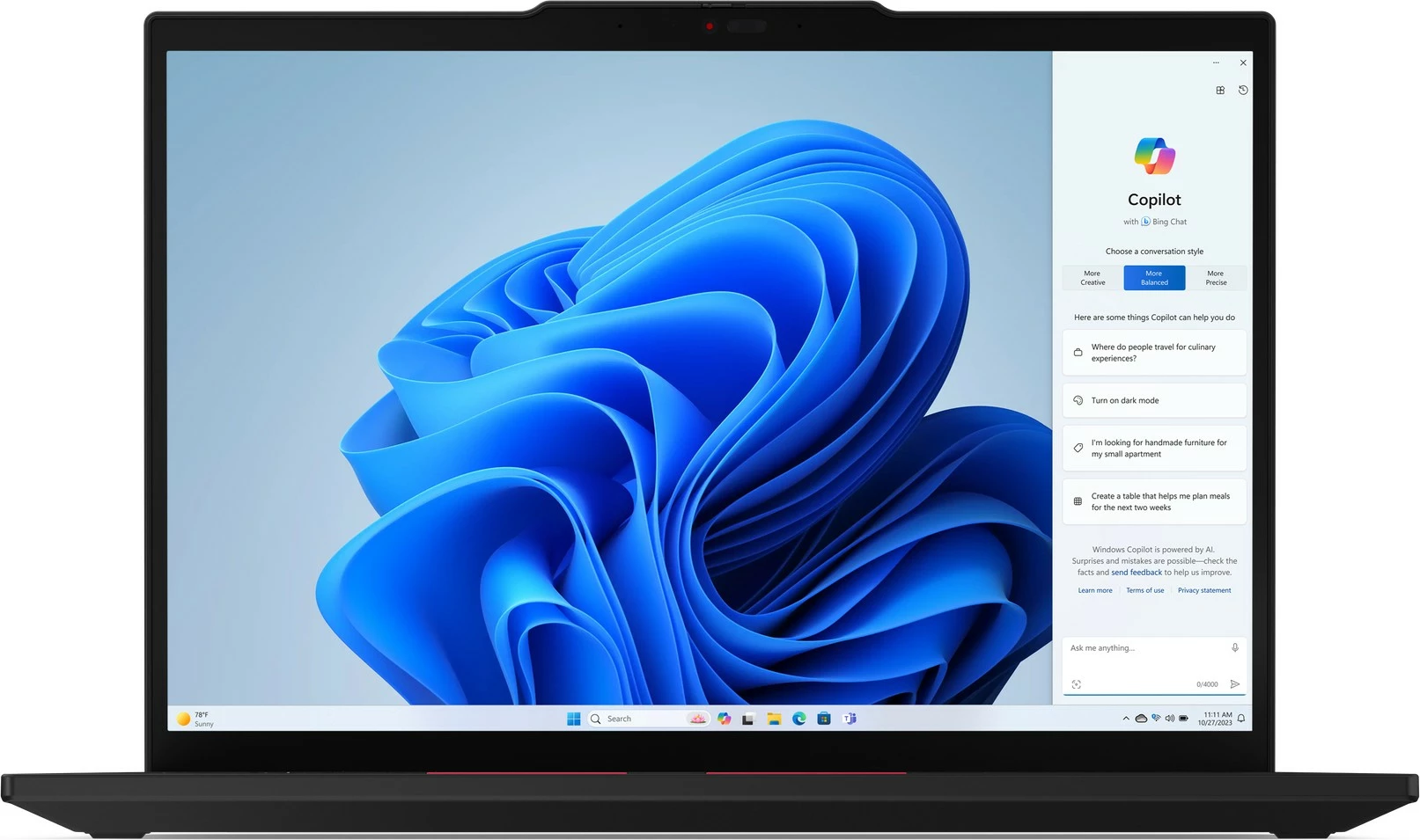 Laptop Lenovo ThinkPad T14 Gen 5, AMD Ryzen 7 PRO, 32 GB RAM, 1 TB, E zezë