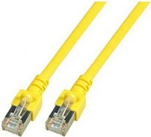 Kabllo rrjeti EFB Elektronik Cat5e 1.5m RJ45, 1 Gbit/s, SF/UTP, e verdhë