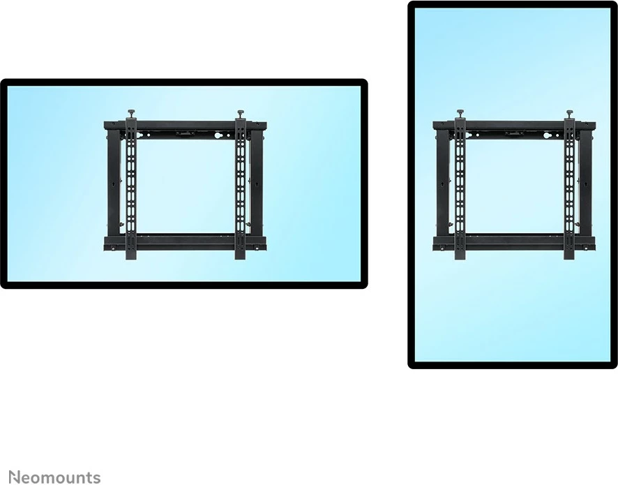 Mbajtës muri për videowall Newstar WL95-800BL1, 42-70 inç, pop-out, çelik, rregullim lartësie, 35 kg