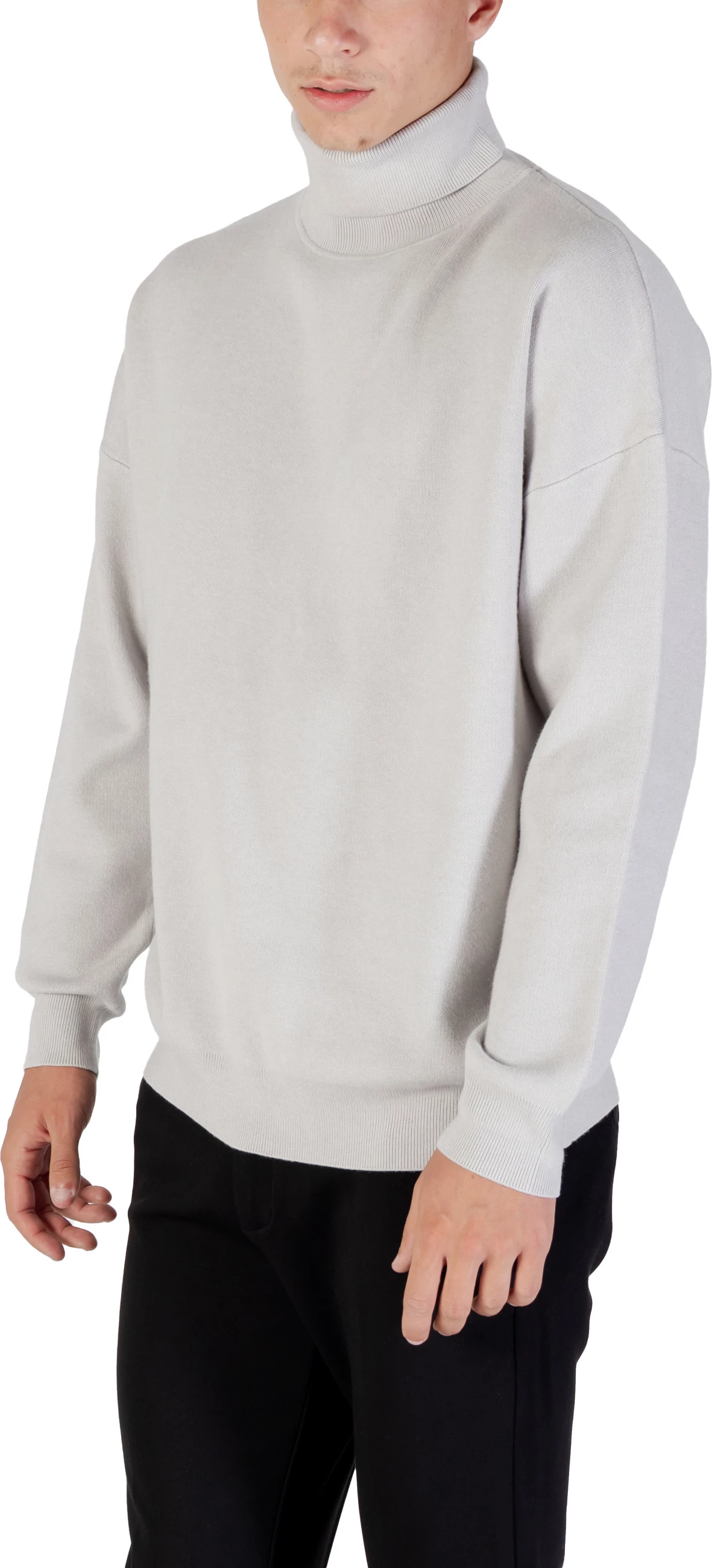 Xhemper për meshkuj Antony Morato STUTTGART RELAXED FIT MMSW01545-YA500082, gri e çelët [Madhësia: XXL]