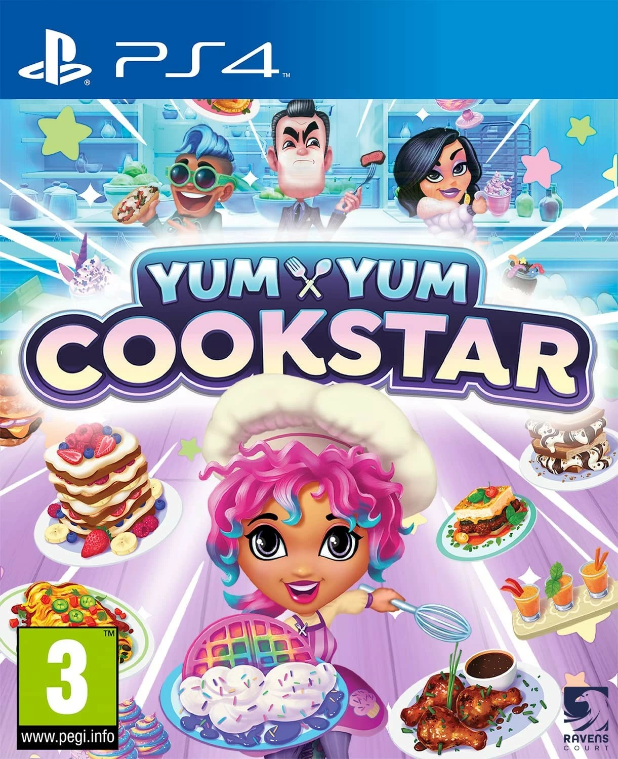 Lojë PS4 Ravenscourt Yum Yum Cookstar, PEGI 3