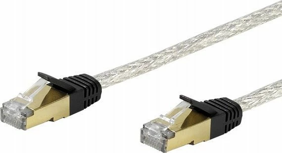 Kabllo rrjeti Vivanco CC N6 20 6 (45300) CAT6e 2m RJ45-RJ45 F/FTP, e bardhë