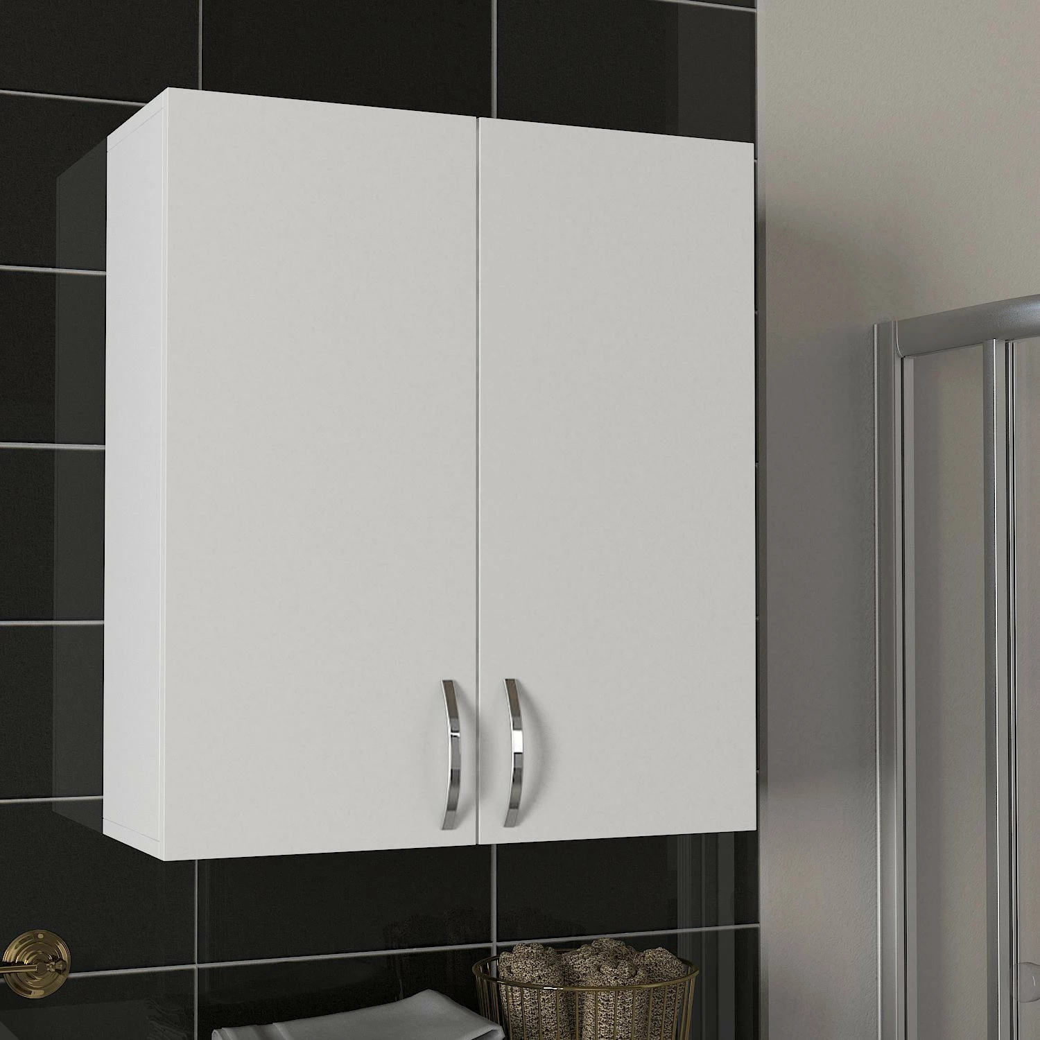 Dollap banjoje Hanah Home, Benito Üst, i bardhë