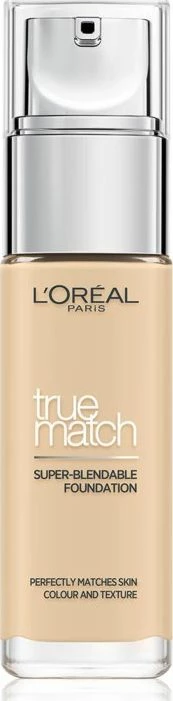 Fondatinë L’Oreal Paris True Match SPF17 D1-W1 30 ml, Golden Ivory