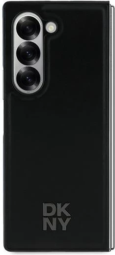 Mbështjellës DKNY për Samsung Galaxy Z Fold 6, MagSafe, lëkurë, i zi