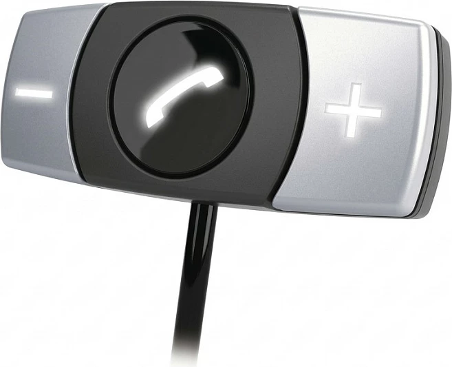Handsfree Bluetooth për veturë THB Bury CC 9048, 30W, multipoint, i zi/gri